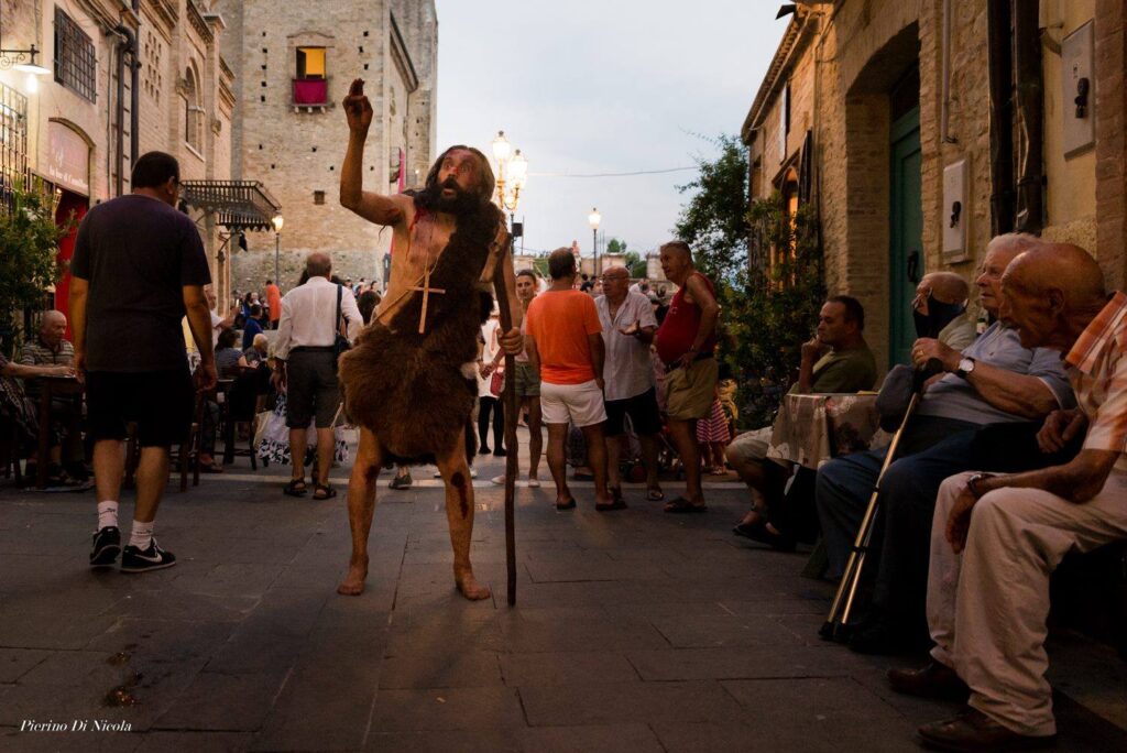 Barabba il Predicatore a "a Cena con i Bizantini) Crecchio CH